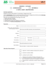ZUS US-7 Wniosek o wydanie zaświadczenia/informacji z konta osoby ubezpieczonej - wersja papierowa