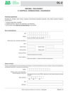 ZUS OL-2 (archiwalny) Wniosek pracodawcy o kontrolę zaświadczenia lekarskiego - wersja papierowa