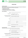 ZUS Z-10 (archiwalny) Oświadczenie - wersja papierowa