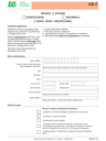 ZUS US-7 (archiwalny) Wniosek o wydanie zaświadczenia/informacji z konta osoby ubezpieczonej